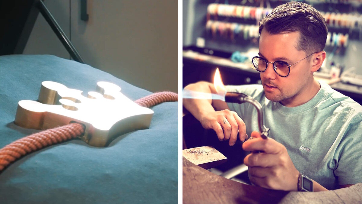    Бенжамен Перш и его гигантский браслет