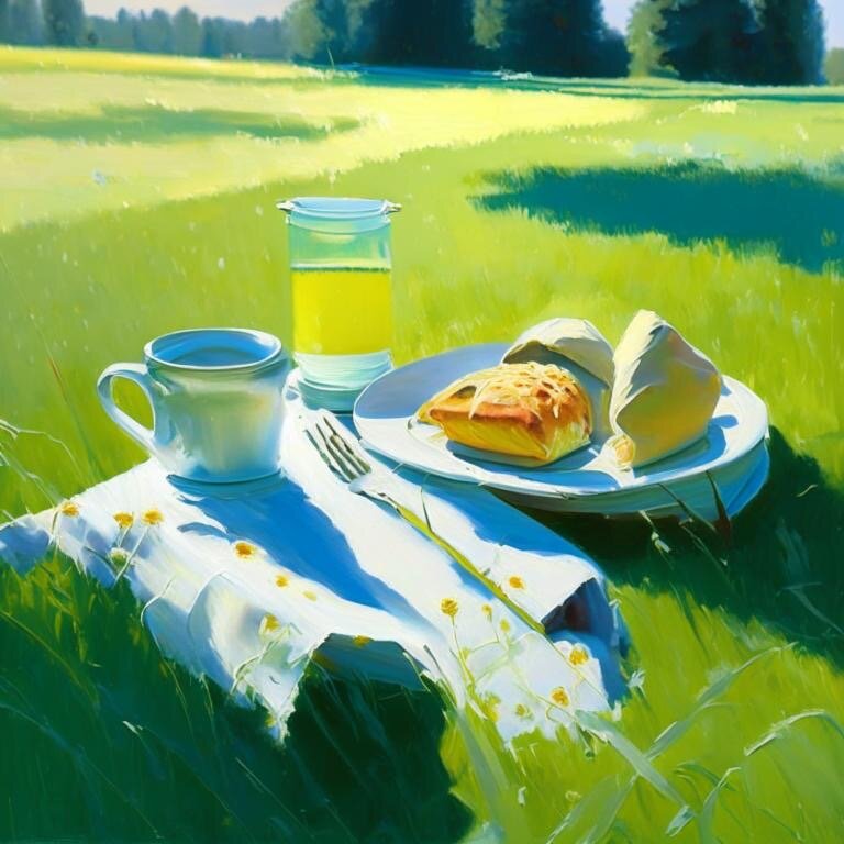 Завтрак на траве