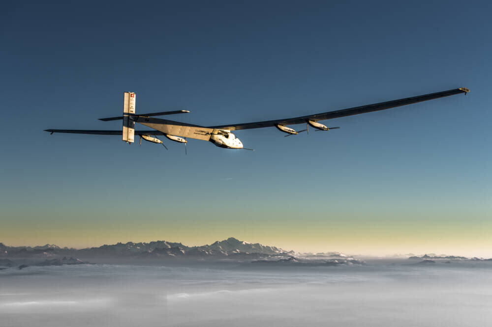 «Солнечный» самолет Solar Impulse / © Naked Science №46