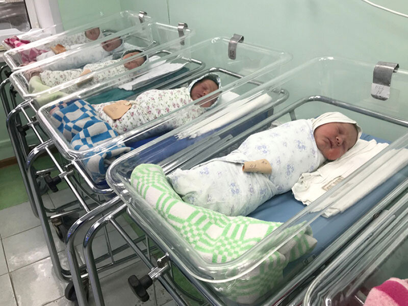 Картинка из источника в свободном доступе. Палата для новорожденных.