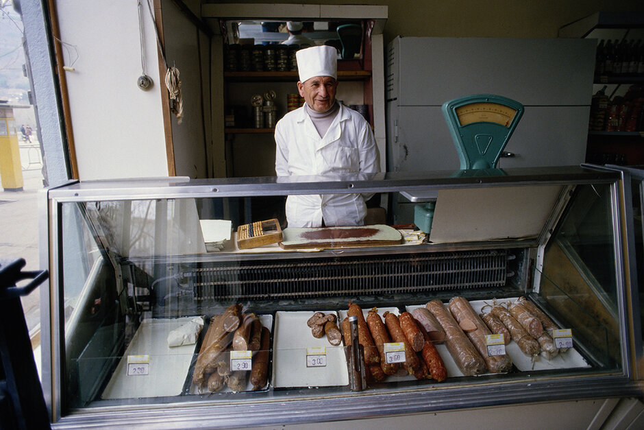 Советский продуктовый магазин 