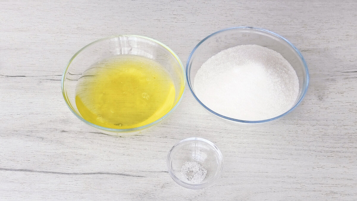 Ингредиенты для коржа