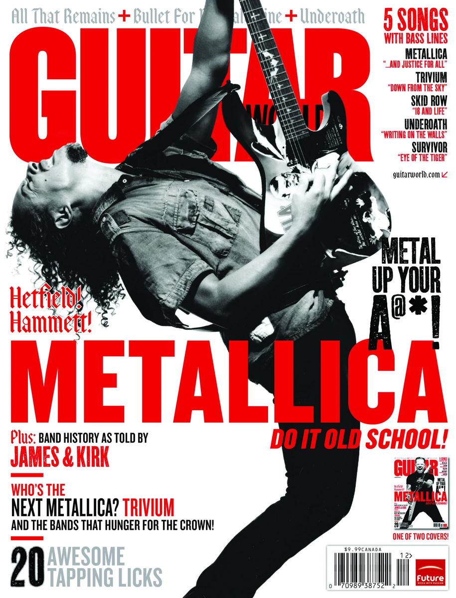 Обложка журнала Guitar World. Фото из открытых источников