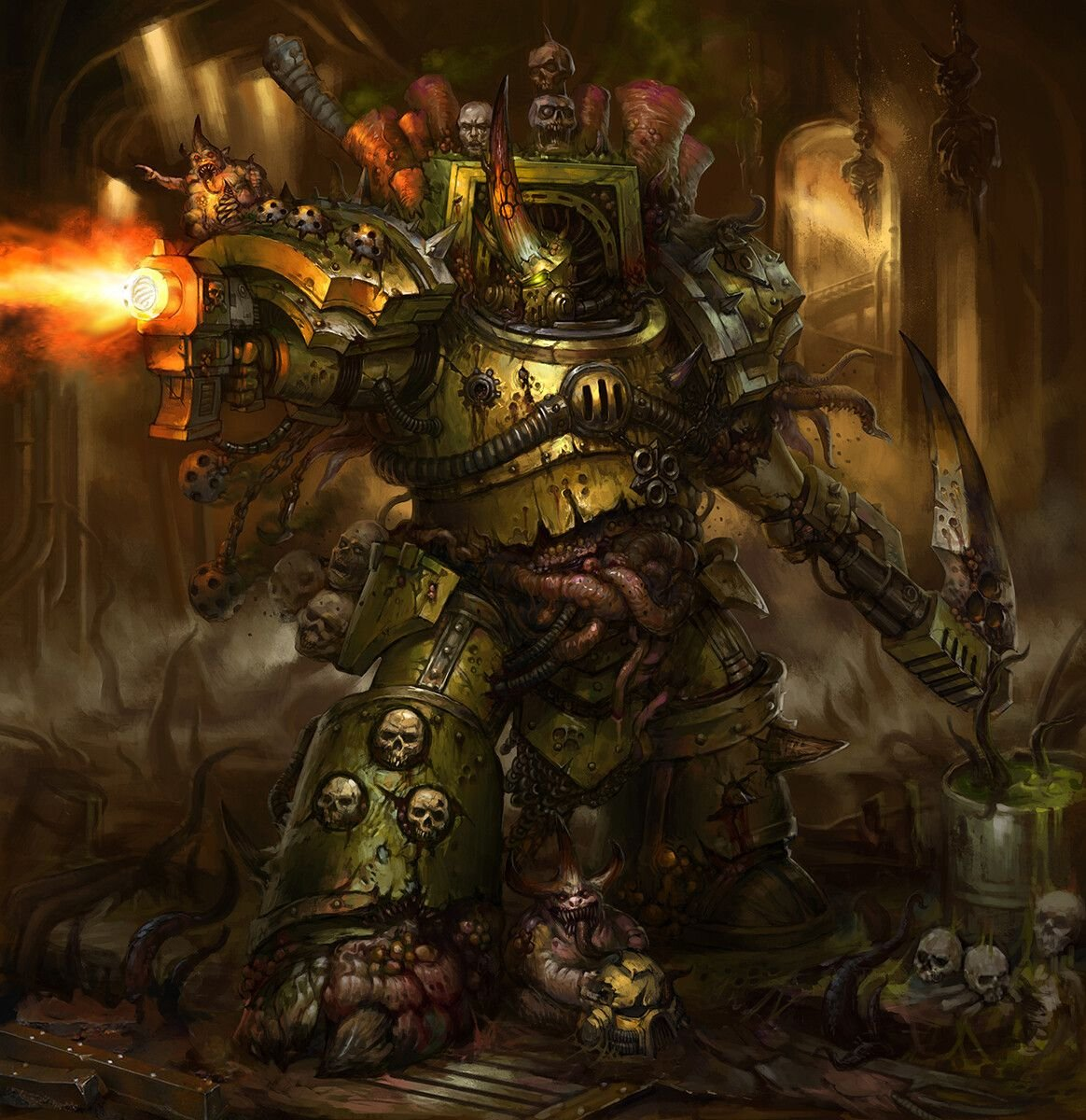 Гибель гвардии. Тифус Warhammer 40000. Тифус вархаммер 40000. Гвардия смерти Warhammer 40000. Гвардия смерти Тифус