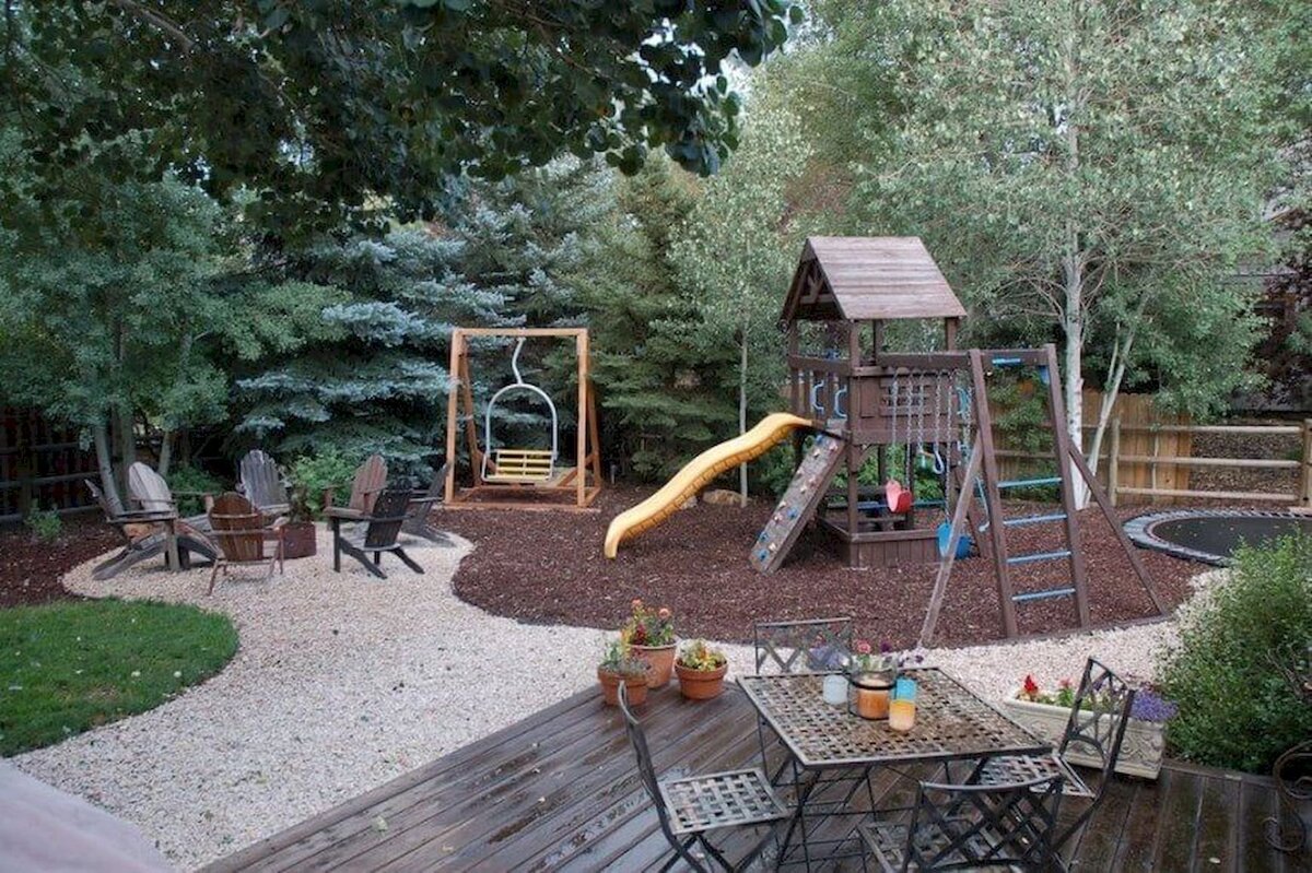 Строительство детской площадки на участке загородного дома: идеи и  рекомендации. | Лучшее из жизни: красота, здоровье, культура | Дзен