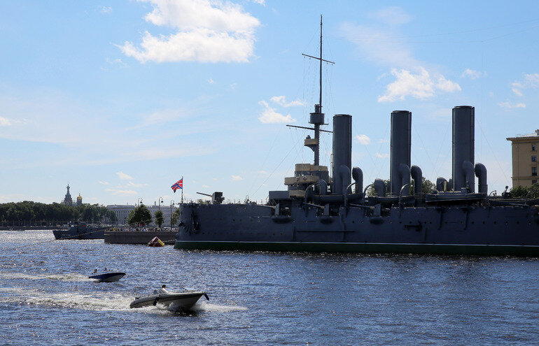    Крейсер «Аврора». Фото: Baltphoto/ Андрей Пронин