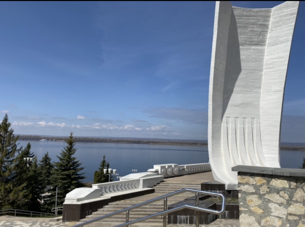 Самарская набережная у «Ладьи», район моего детства