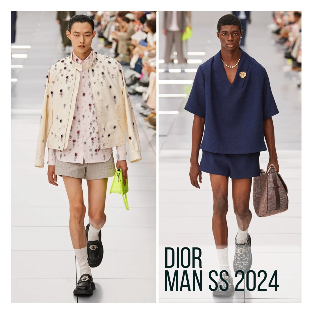 Показ Dior man ss 2024. Источник vogue.