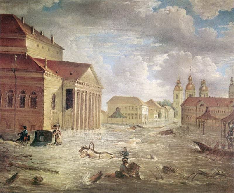 7 ноября года на площади у Большого театра. 1824.