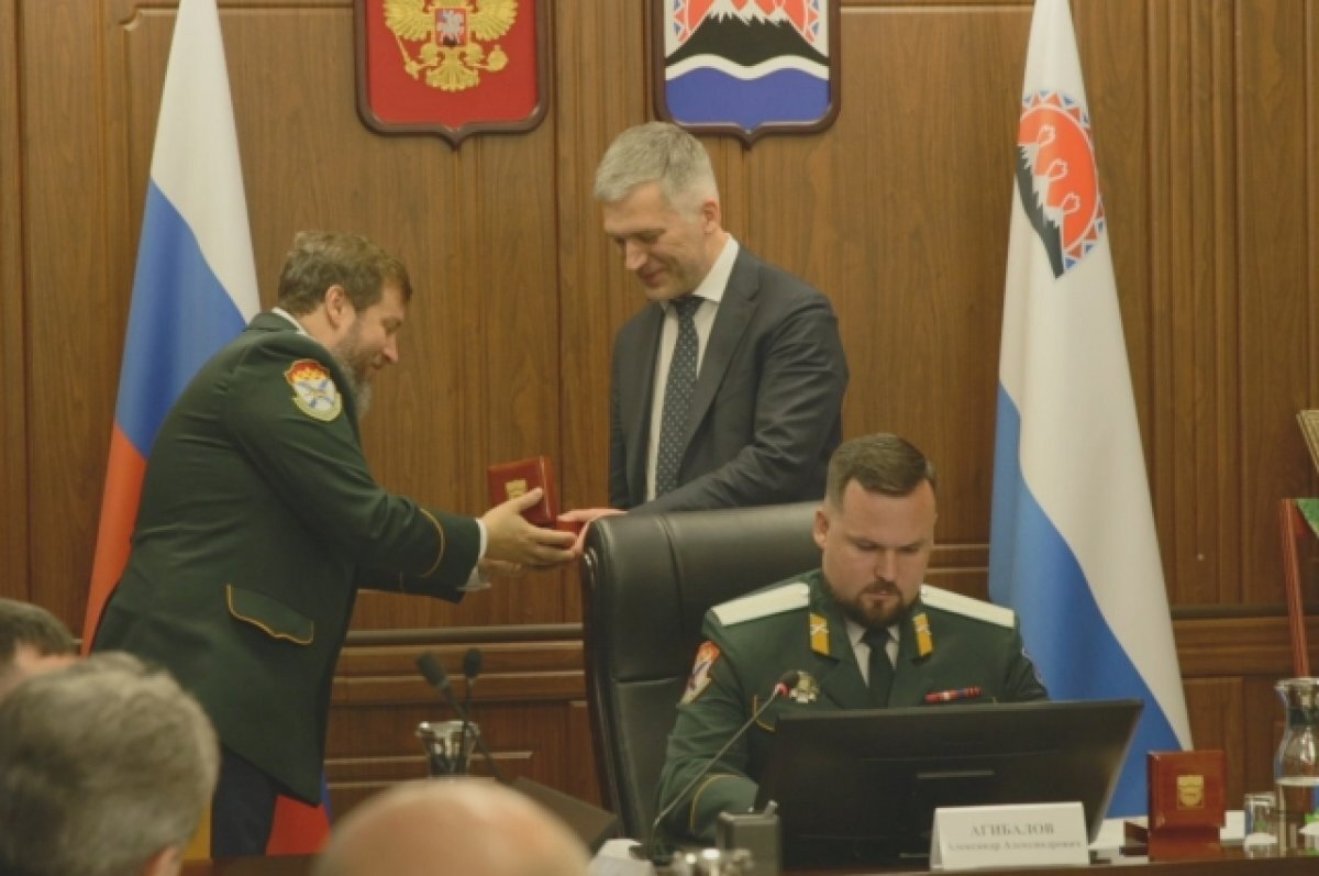    Совет атаманов Уссурийского войскового общества казаков прошел на Камчатке