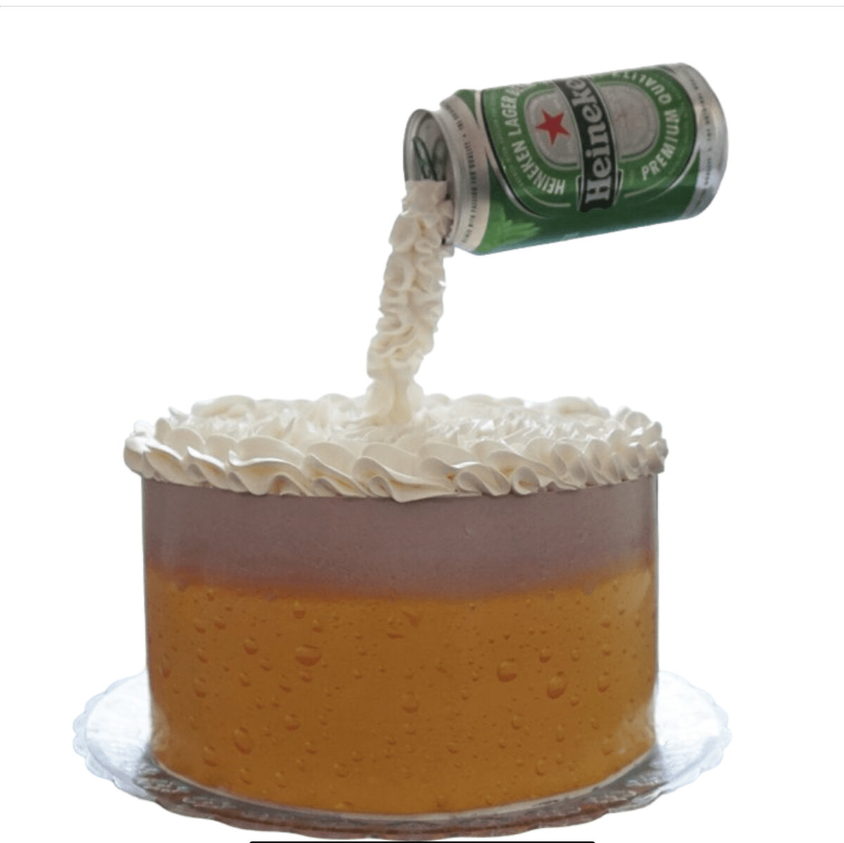 Торт из пива для мужчины на день рождения, фото