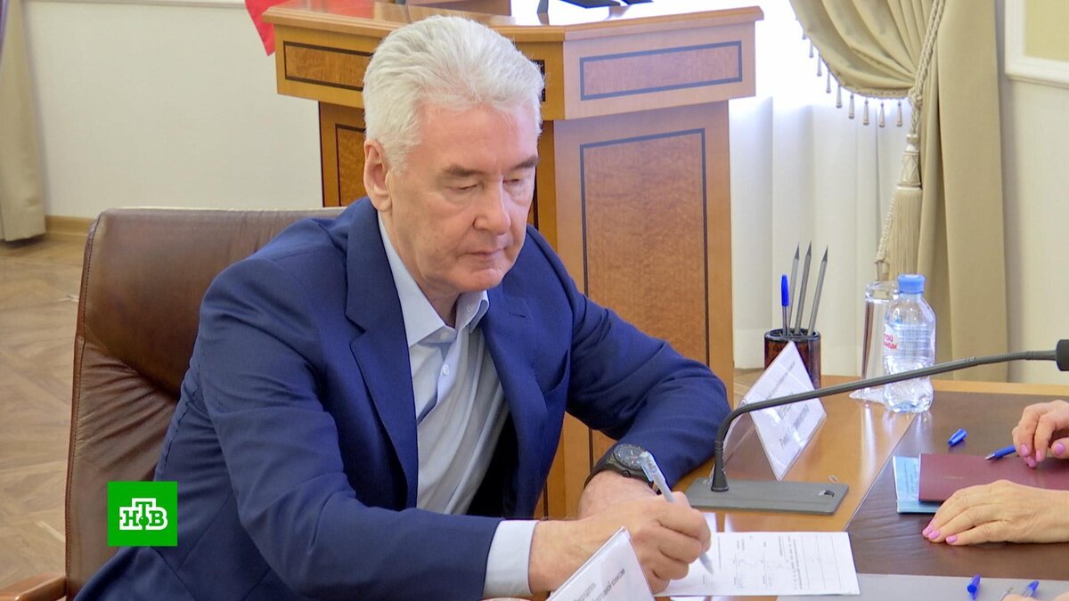    Собянин подал документы для участия в выборах мэра Москвы