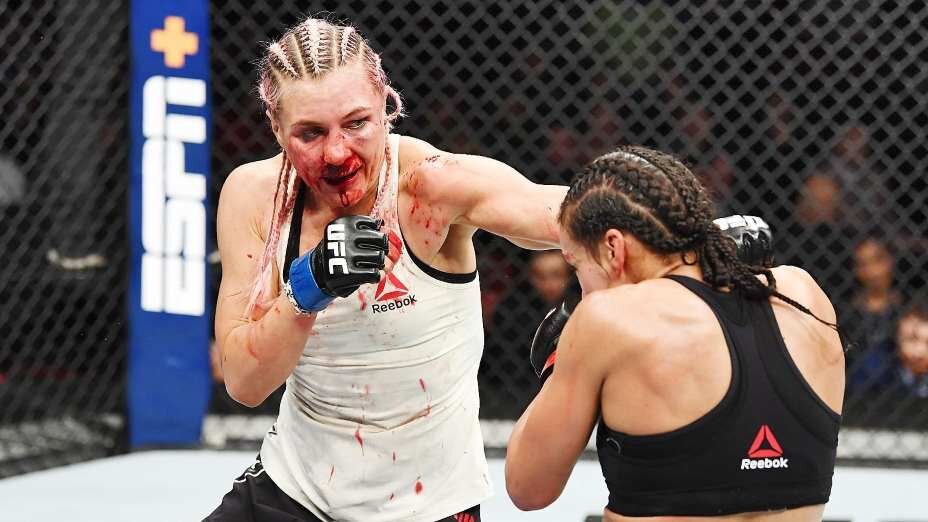    В смешанных единоборствах кровь для бойцов не является проблемой. Фото: Соцсети ММА