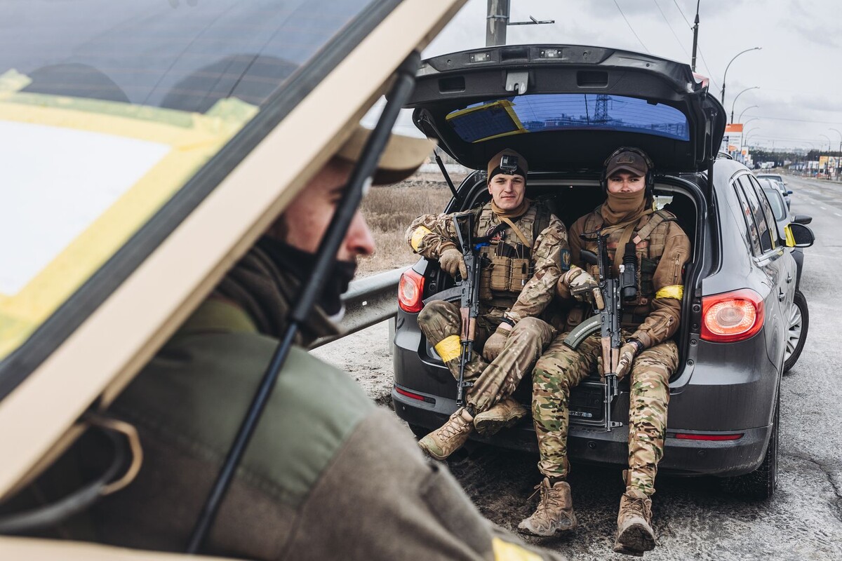    Украинские боевики © Diego Herrera/Global Look Press