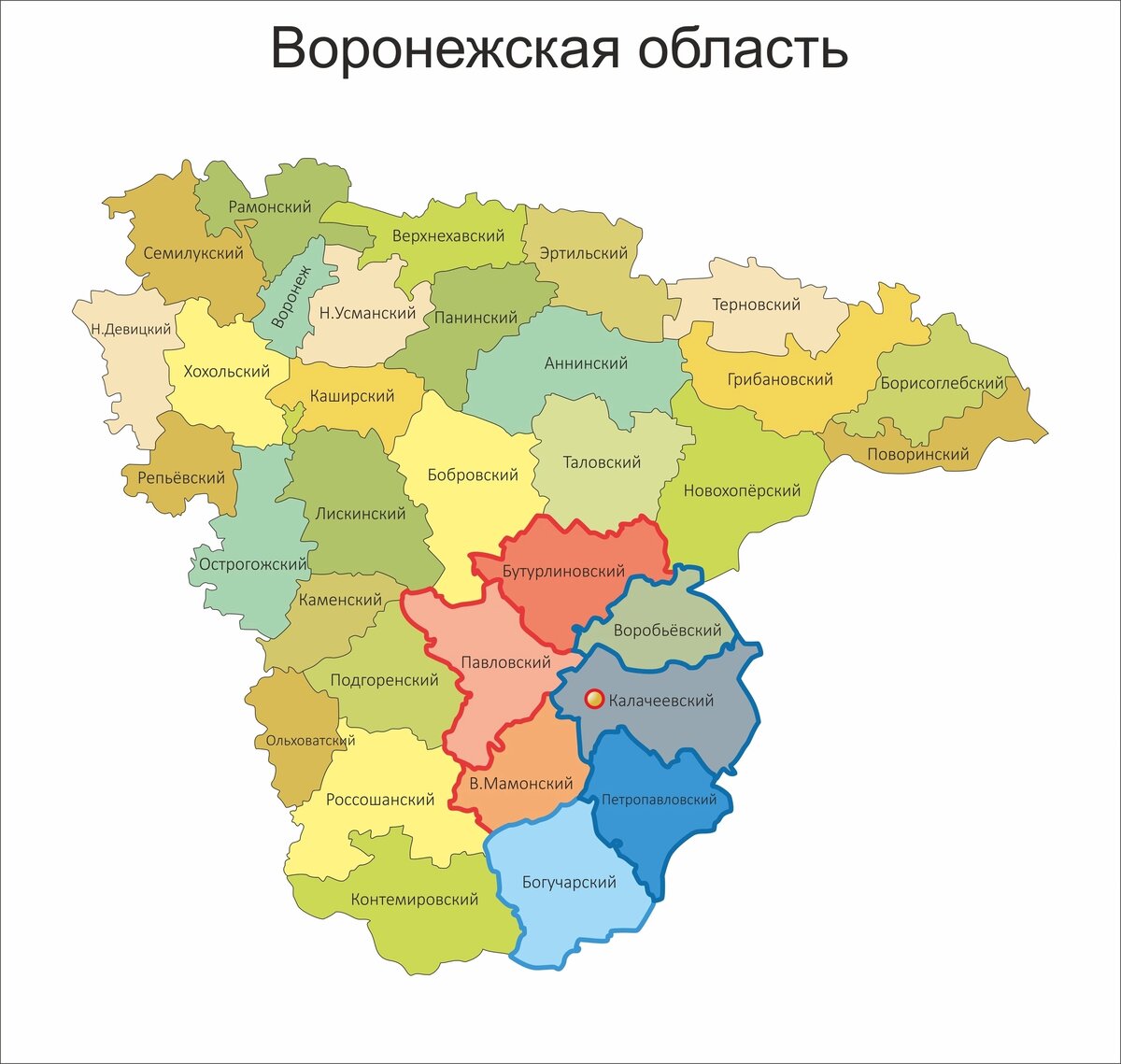 Кадастровая карта воронежской области 2023