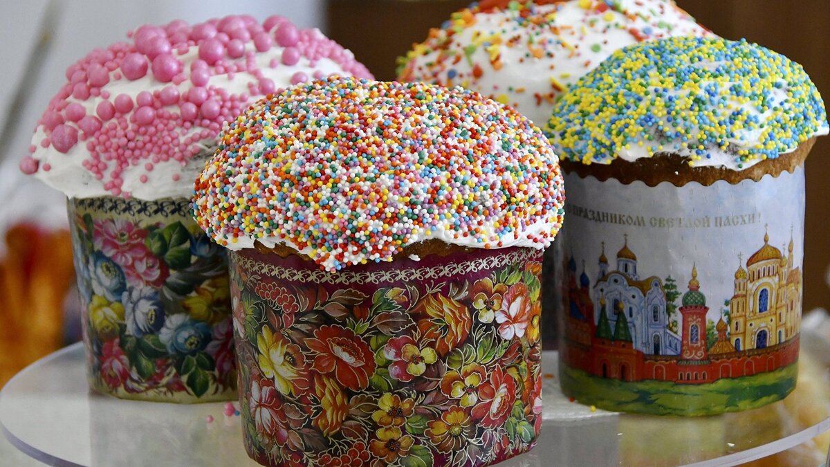    Куличи. Архивное фото© РИА Новости . Георгий Зимарев