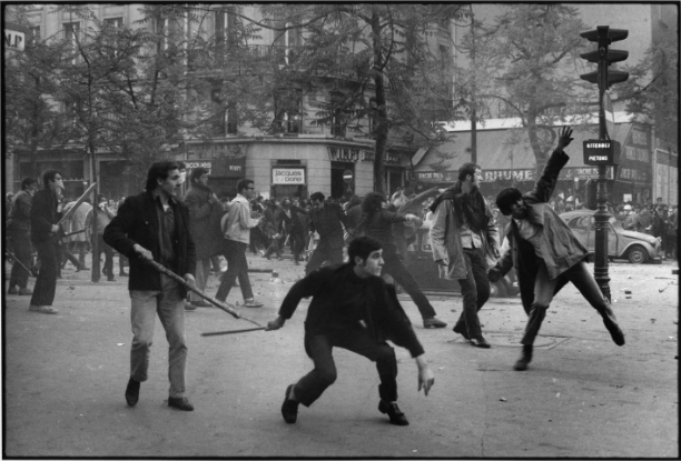 Май 1968 года, Париж. Фото из открытых источников.