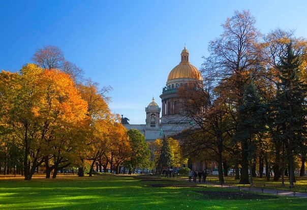 Питер в октябре фото