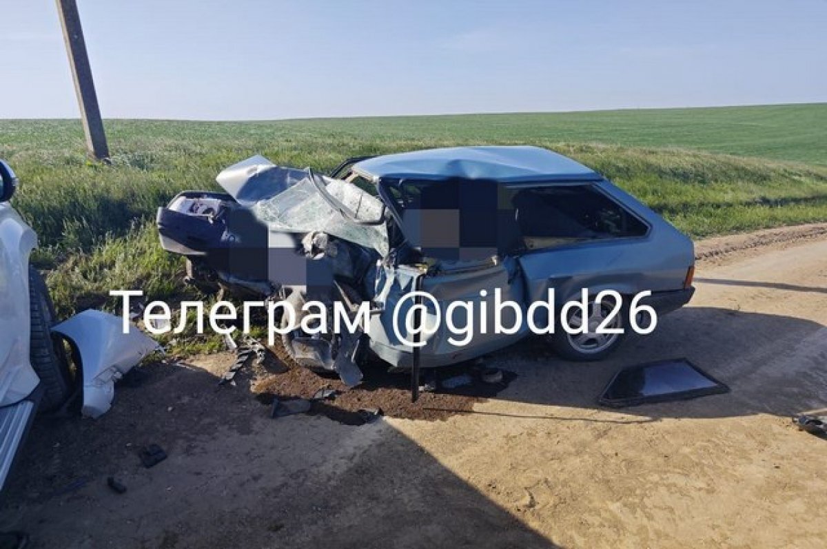    Водитель легковушки погиб в ДТП на полевой дороге в Ставропольском крае