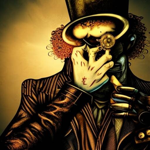 Творение ИИ. Иероглиф