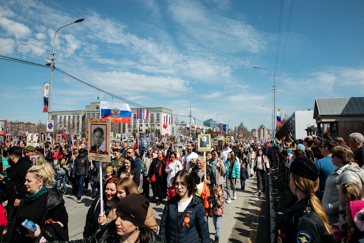 Первое шествие бессмертного полка