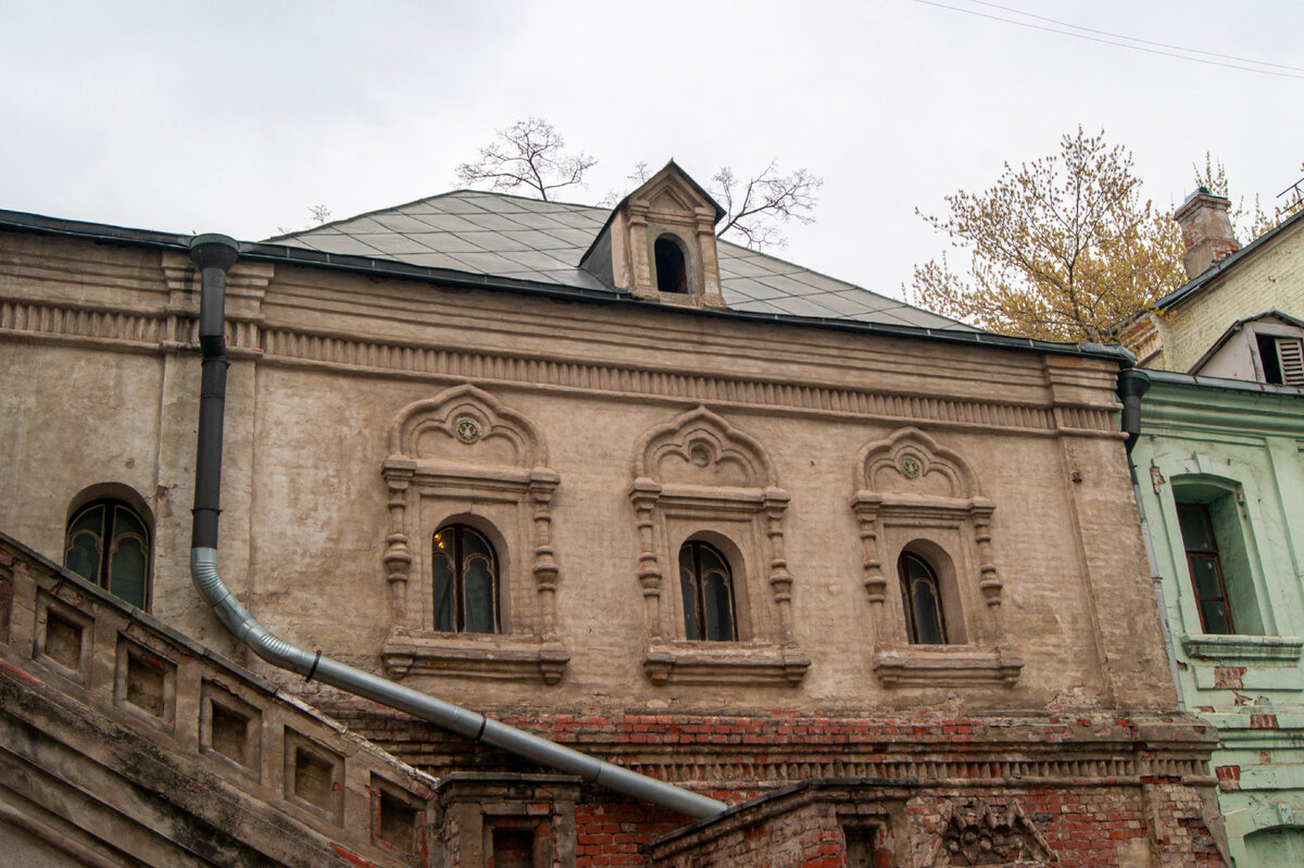 Старые палаты Печатного двора. Фрагменты.