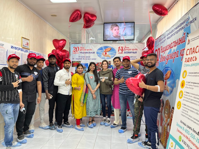    Оренбургская молодежь присоединилась к всероссийской акции «Оставайся донором» Марина Шарт