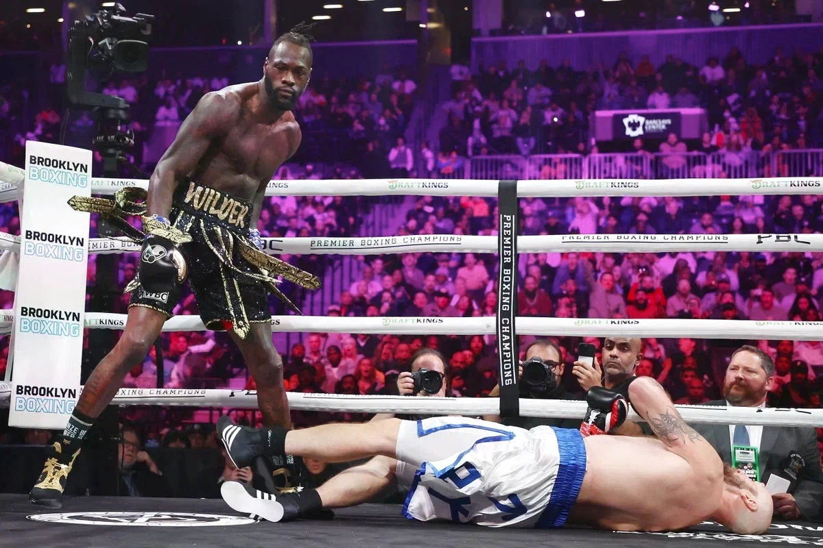 Последний поединок Деонтея Уайлдера против Роберта Хелениуса