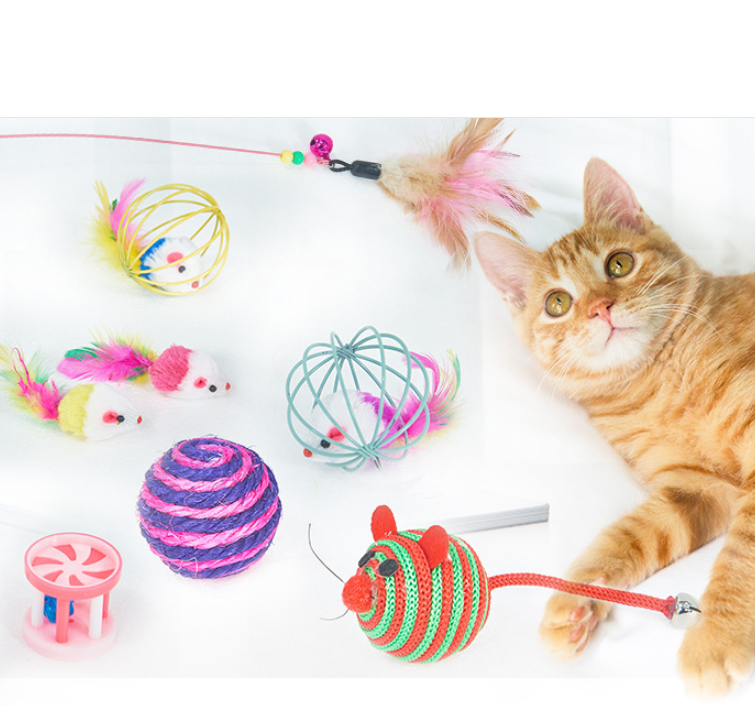 Игрушки для кошек можно делать своими руками-кратинка из открытого доступа