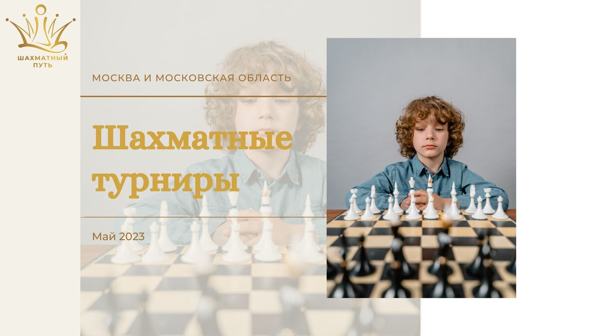 Шахматные турниры в Москве (первая половина мая 2023) | Шахматный путь |  Дзен