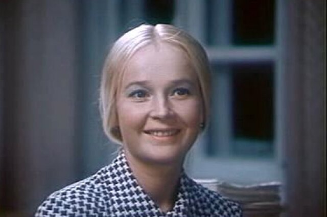    Наталья Богунова. Кадр из фильма «Большая перемена» (1972-1973)