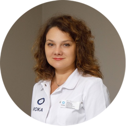 Елена Васильевна Торопилова? врач-офтальмолог высшей категории
заведующая лазерным отделением центра микрохирургии глаза «VOKA»