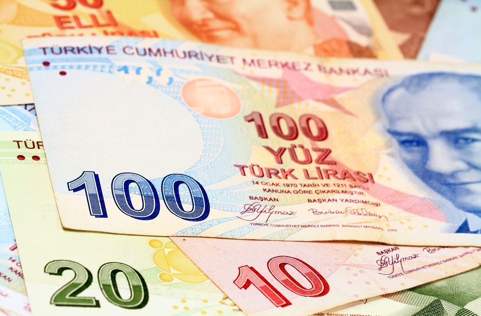 500 рублей турецкие. Денежная валюта в Турции.