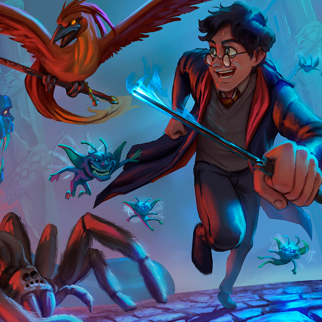 Иллюстрация к тексту. Жанр: Фанфик, Фэнтези, Мистика