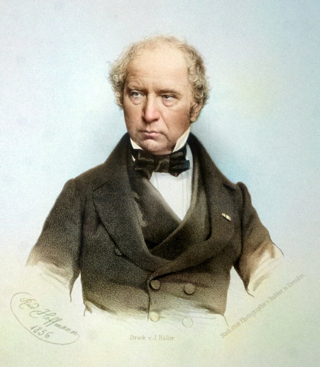 Адольф Купфер. Литография Рудольфа Гофмана, 1856 год. 