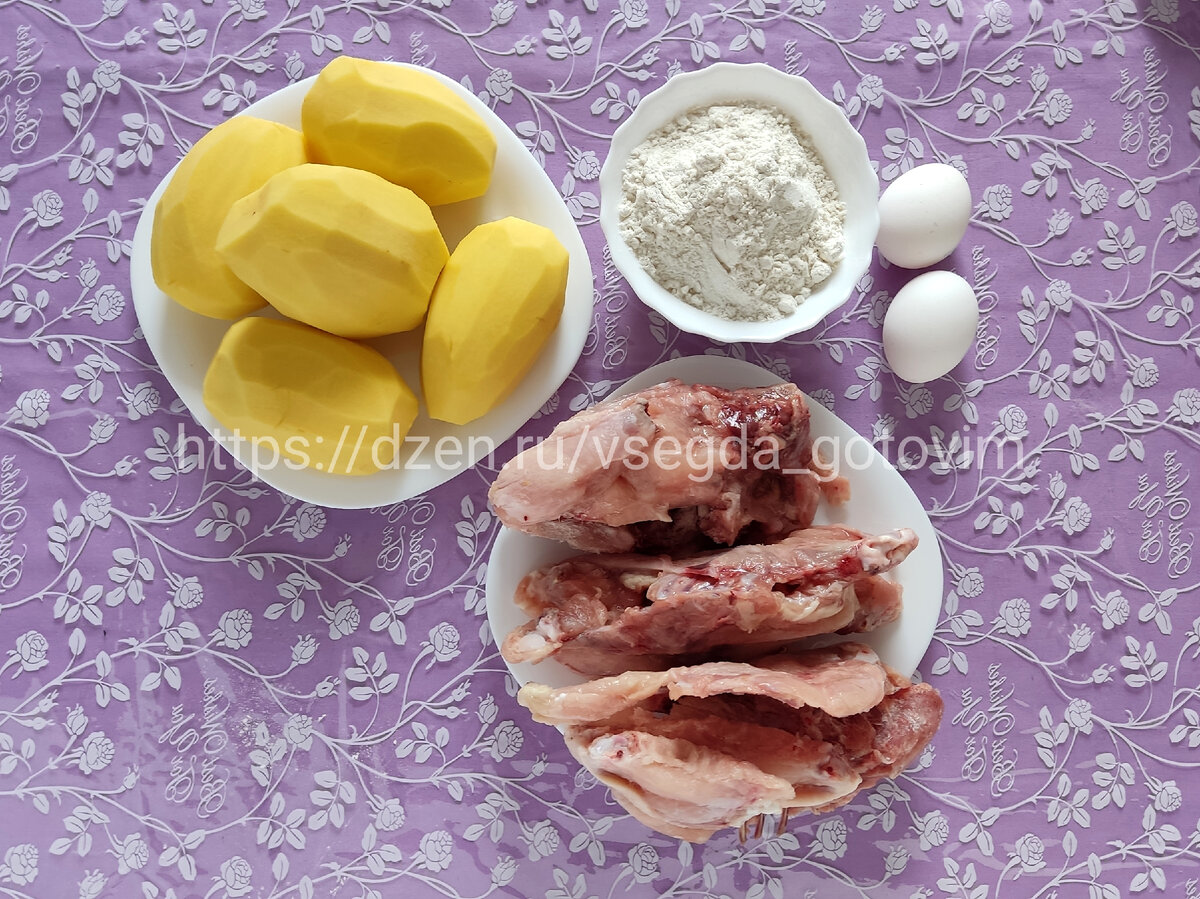 Ингредиенты для лапши