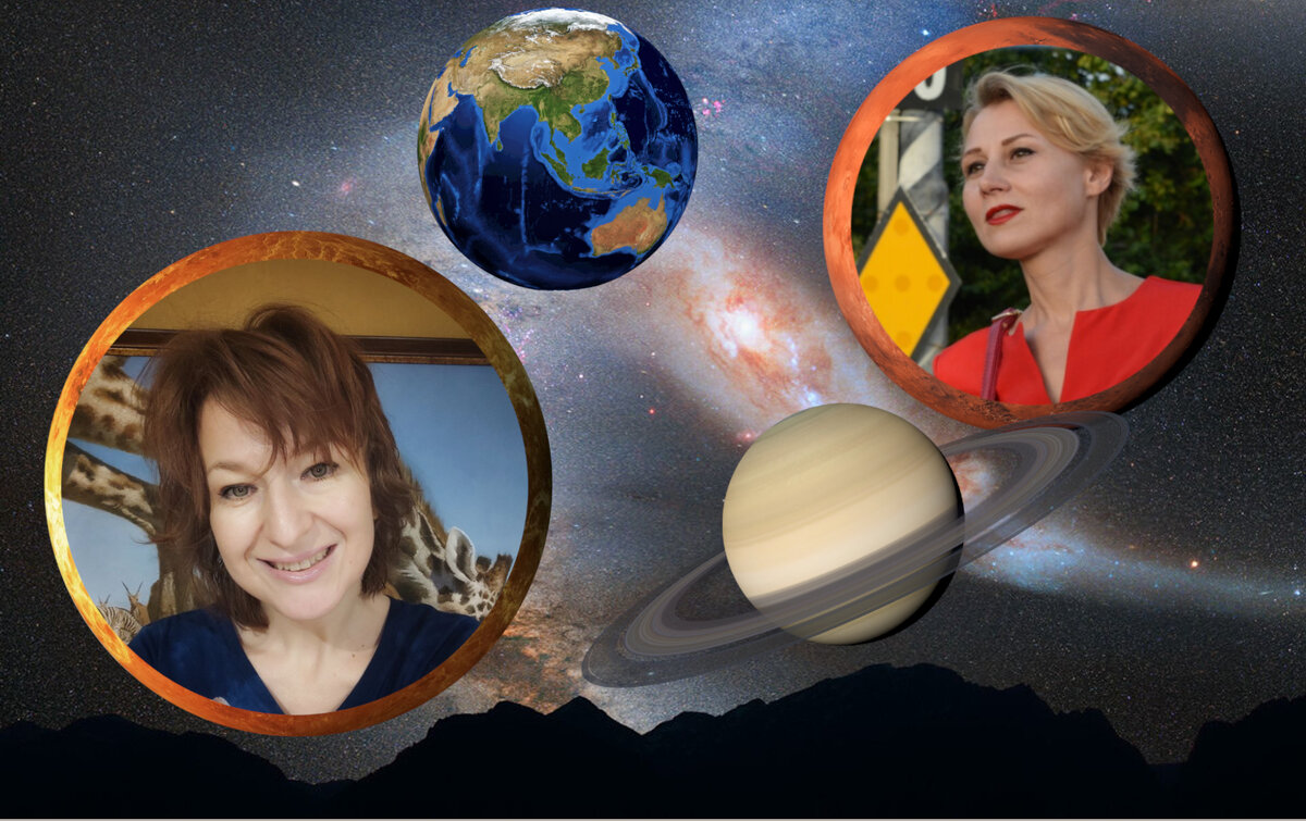 Парад планет и информационное поле, в котором авторы питаются сюжетами. Коллаж автора канала 