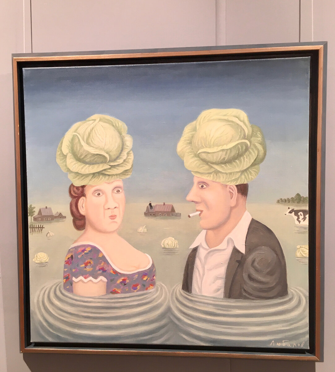 Галерея ArtStory. Выставка В. Любарова. Фото автора. 