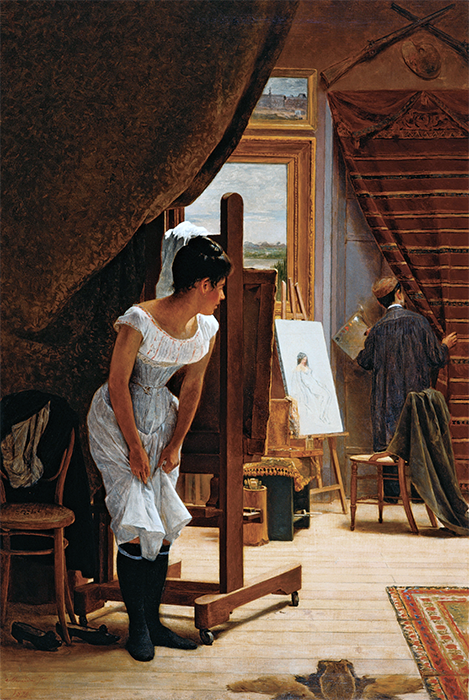 Алмейда Жуниор. O importuno, 1898