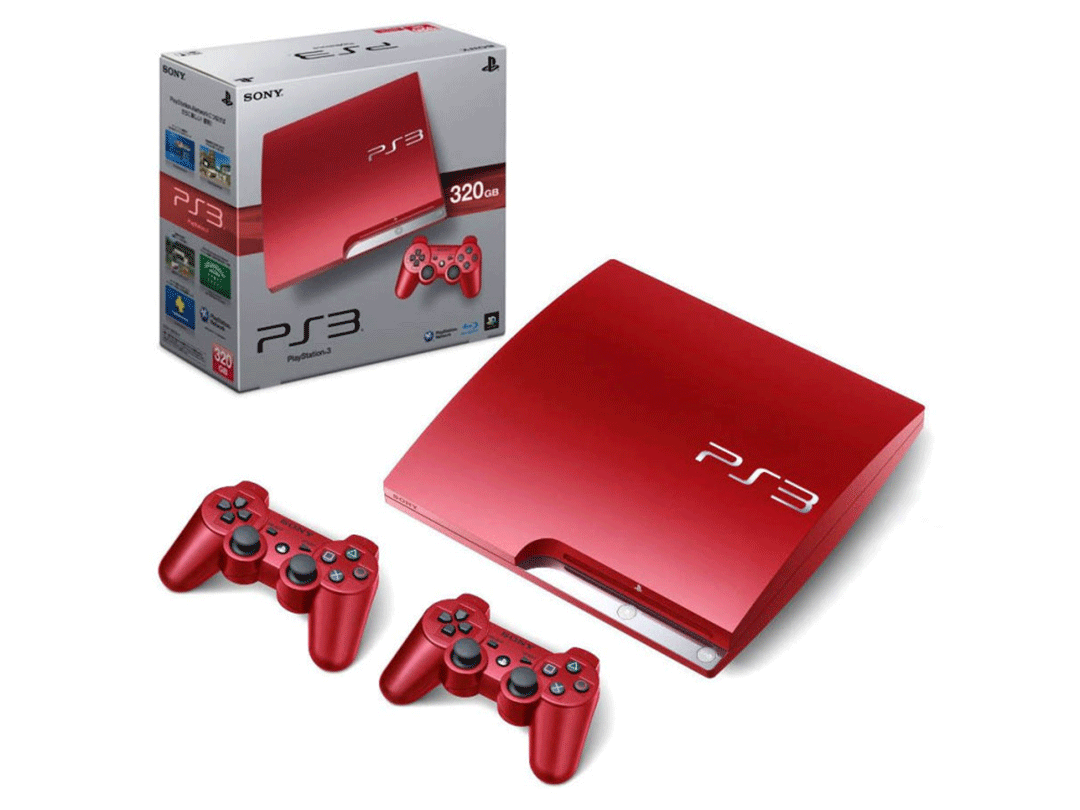 Кио сенсей для пс3. Sony PLAYSTATION 3 Slim Red. Сони ПС 3 красная слим. PLAYSTATION 3 Slim красная. Sony ps3 320gb красная.