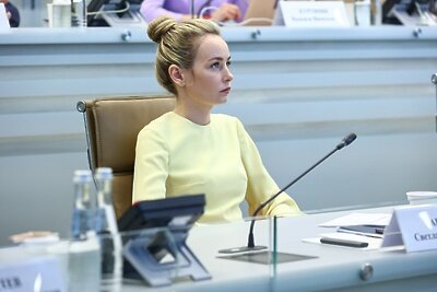    Руководитель ГУСТ Подмосковья в ранге министра Светлана Аипова на совещании губернатора Московской области Андрея Воробьева с руководящим составом правительства Московской области и главами городских округов © Антон Чернов, «Подмосковье Сегодня»