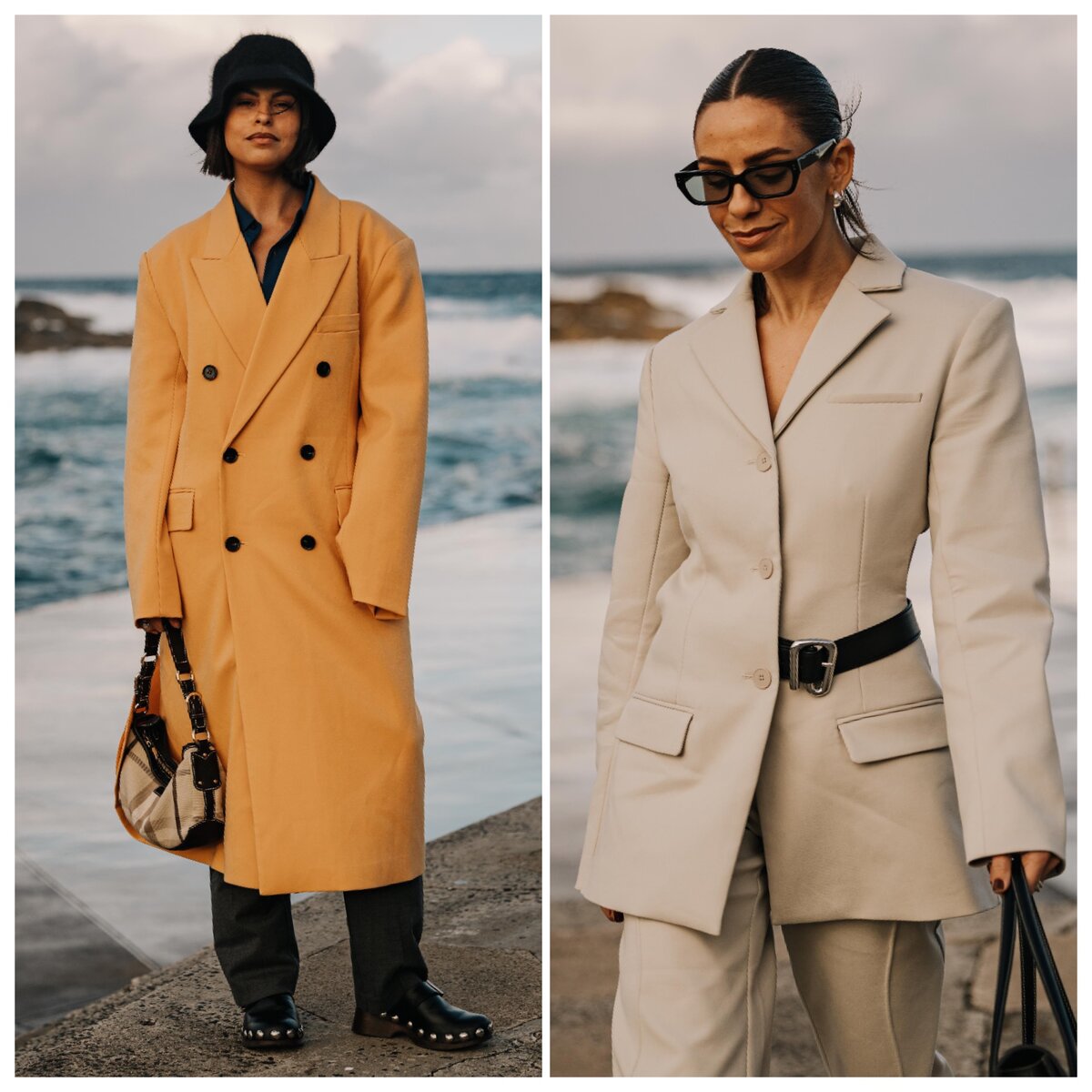 фото Vogue Ranway, Street style Resort 2024 in Sydney, коллаж составлен автором