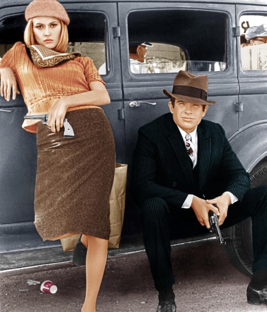 Фильм "Бонни и Клайд", 1967. 