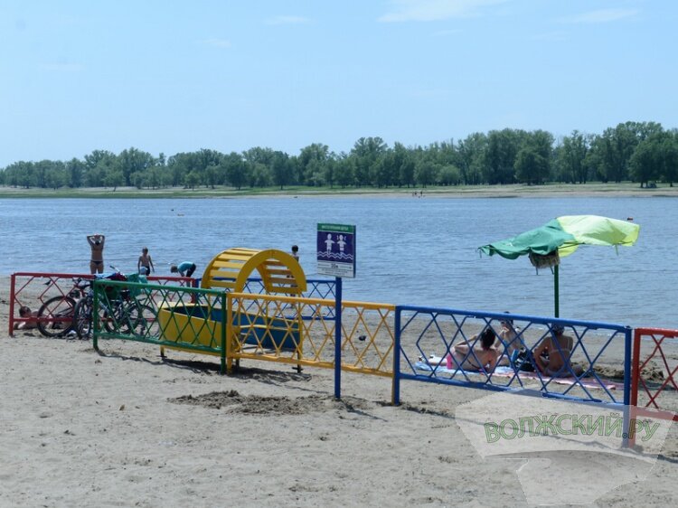 Городской пляж волжский фото Загорать, нельзя купаться: волжан приглашают на пляж Волжский.ру Дзен