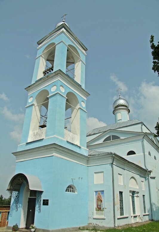 Фото из открытых источников. Свято-Покровский храм д. Благодать 