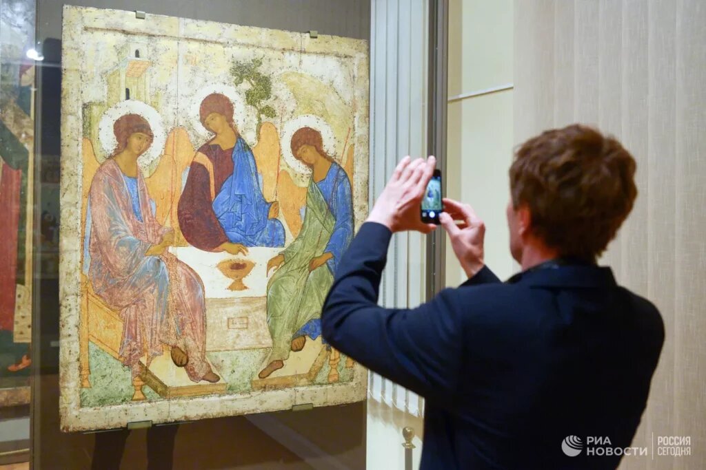 «Троица» Андрея Рублева