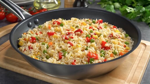 Рис с овощами, пошаговый рецепт с фото на ккал