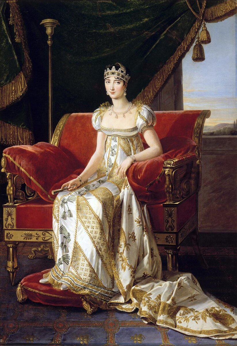 Полина Бонапарт (Автор: Мари-Гийемин Бенуа.  Общественное достояние, Wikimedia)  