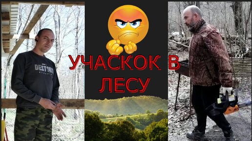 лесная жизнь Знакомства с моим напарником. Купил участок в лесу!!!