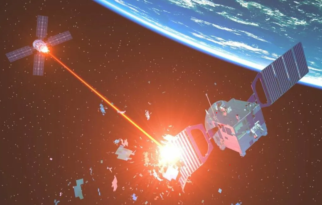 Так будущие орбитальные войны видятся художникам. Но борьба с космическими аппаратами противника представляется сегодня куда более разнообразной. Арт РГ